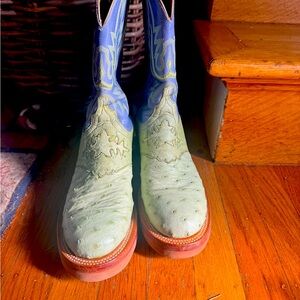 Luchenne 2000 luxury cowboy boots in great condition: ostrich